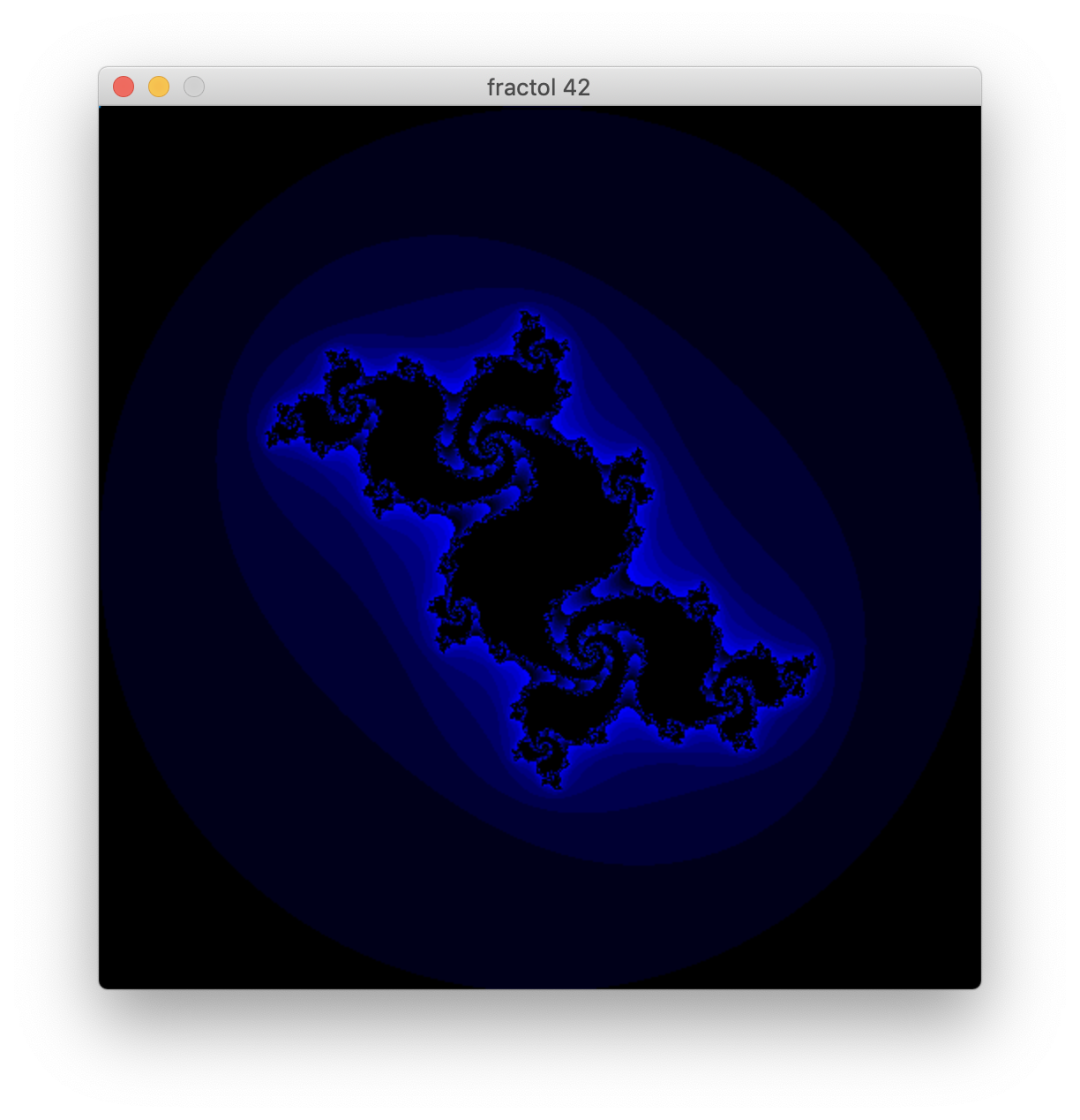 Julia fractal